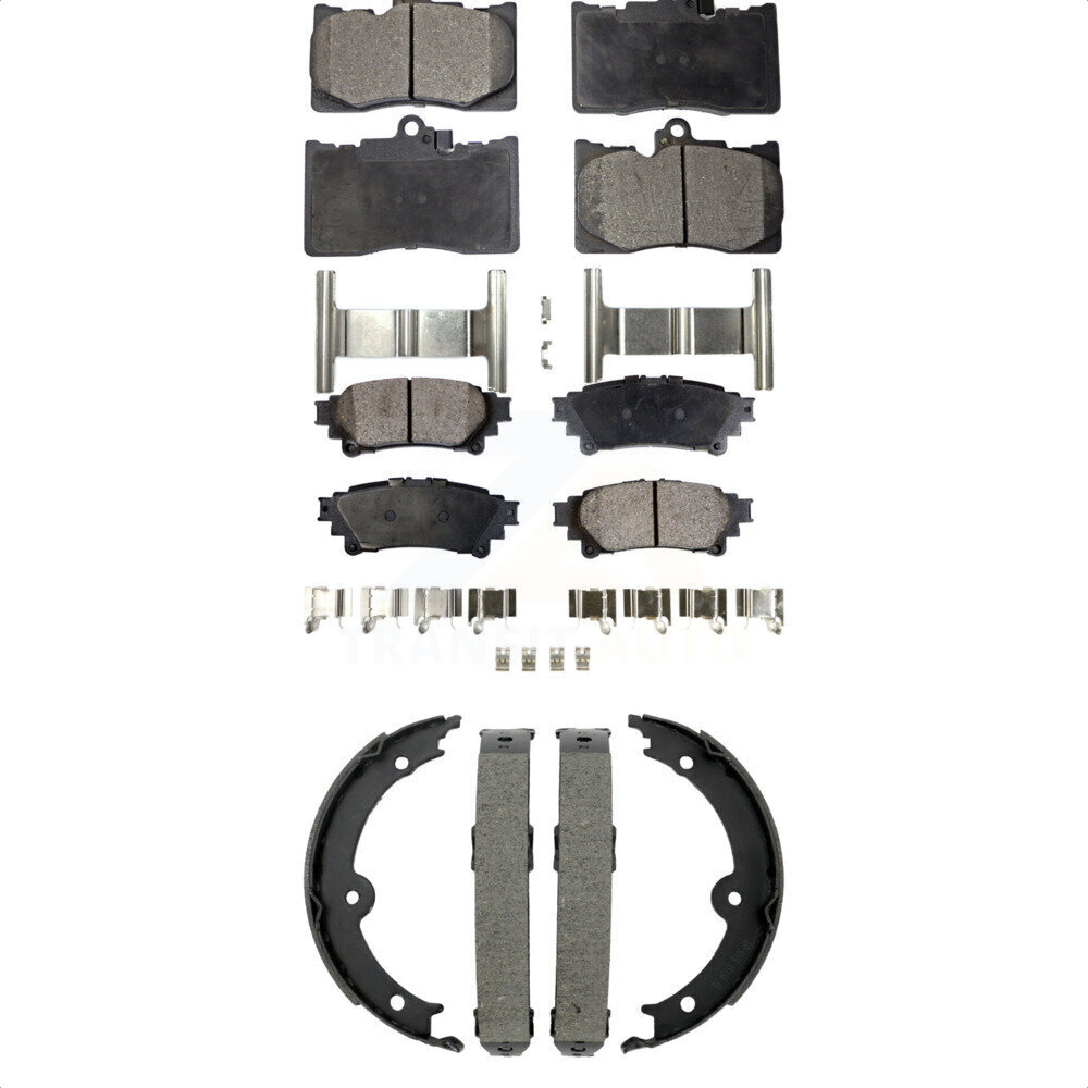 Transit Auto - KFN-100916 - Front and Rear Disc Brake Pad Kits