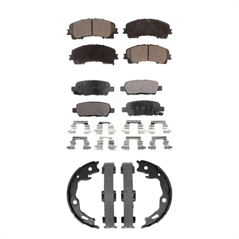 Transit Auto - KFN-100918 - Front and Rear Disc Brake Pad Kits