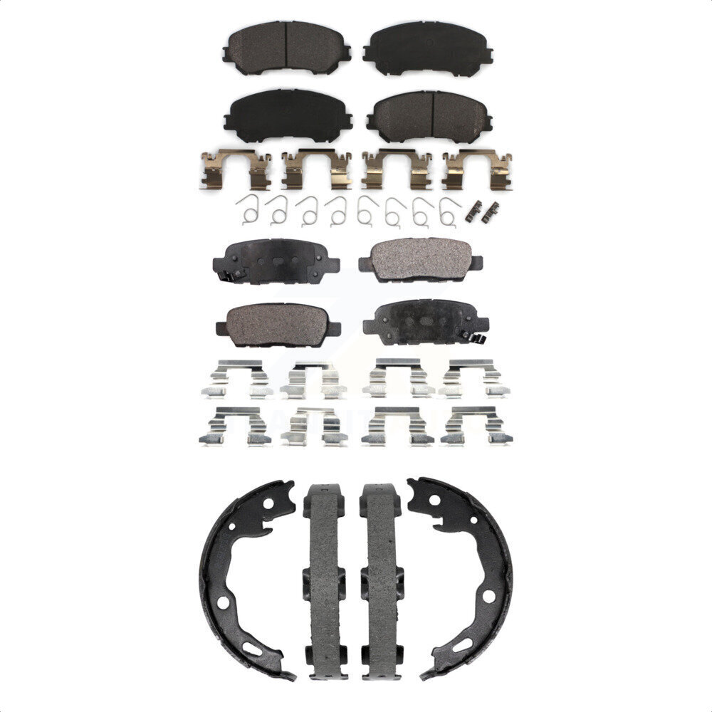Transit Auto - KFN-100919 - Front and Rear Disc Brake Pad Kits