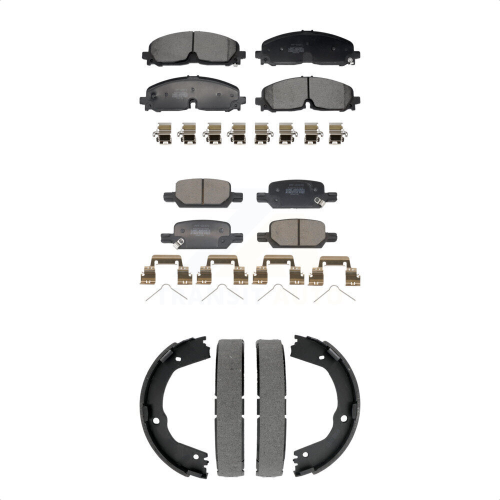 Transit Auto - KFN-100923 - Front and Rear Disc Brake Pad Kits