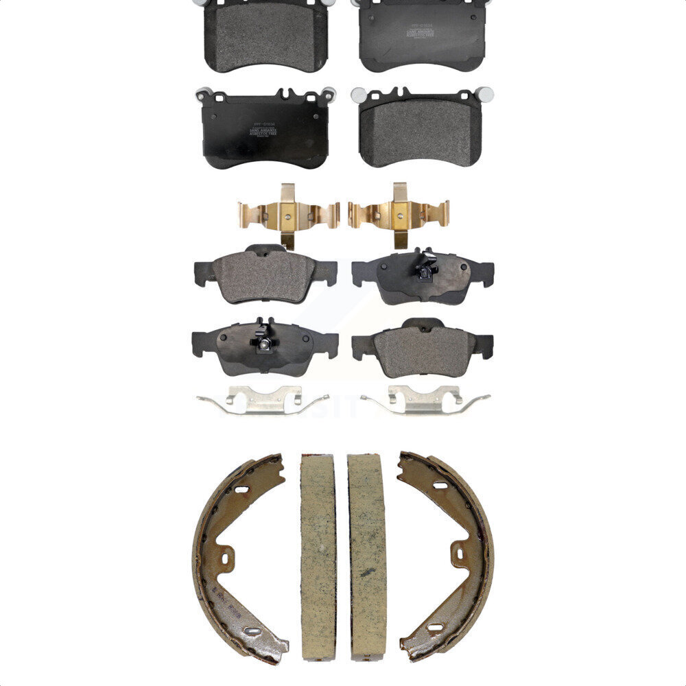 Transit Auto - KFN-100927 - Front and Rear Disc Brake Pad Kits