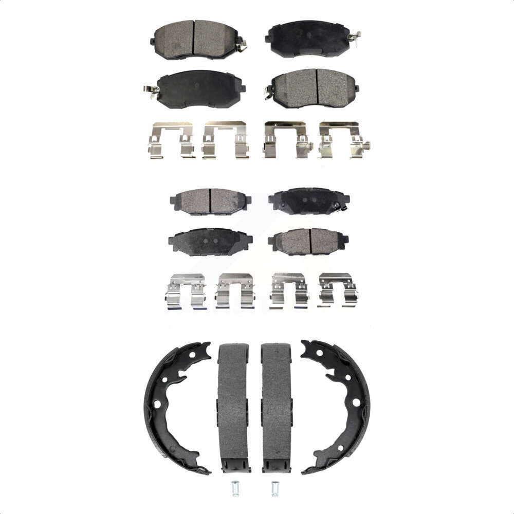 Transit Auto - KFN-100928 - Front and Rear Disc Brake Pad Kits