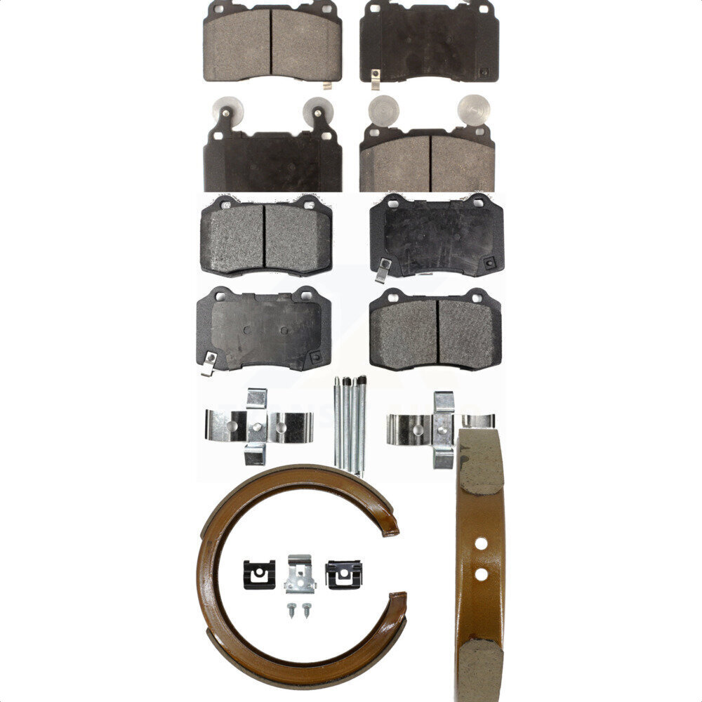 Transit Auto - KFN-100929 - Front and Rear Disc Brake Pad Kits