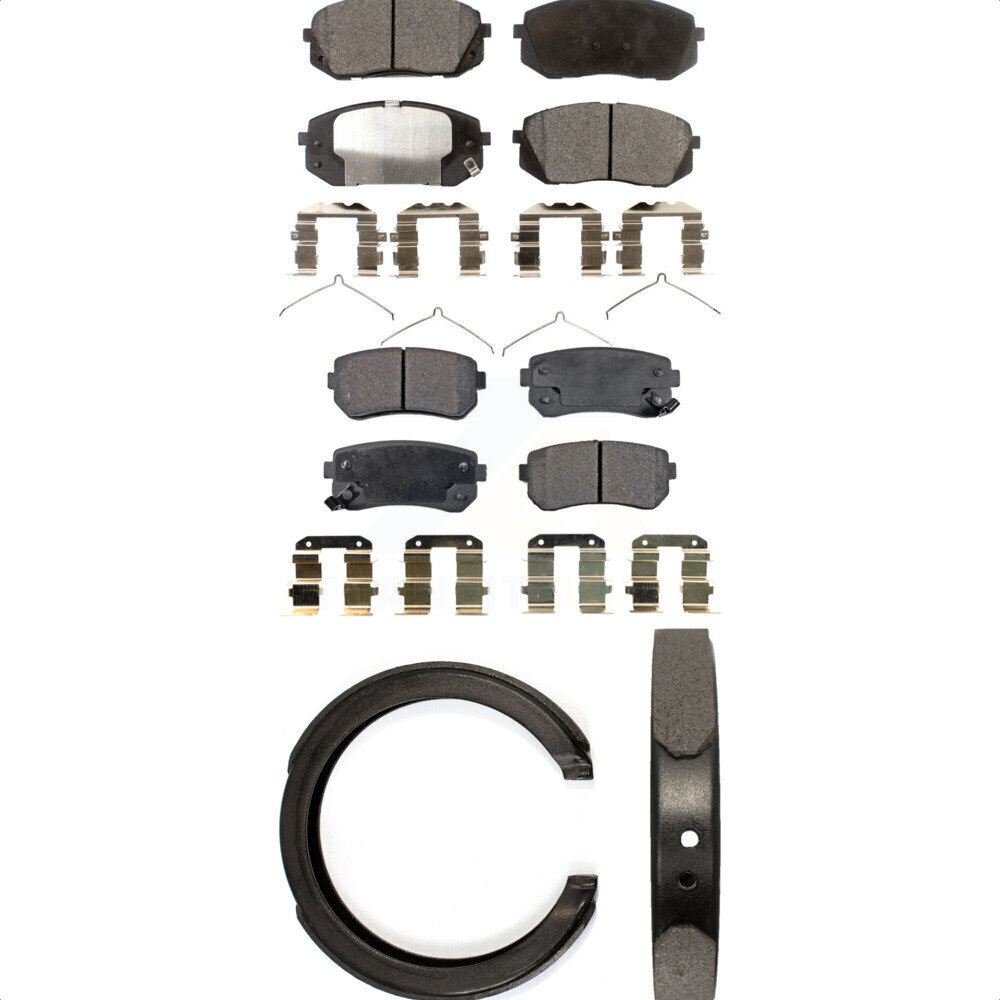 Transit Auto - KFN-100931 - Front and Rear Disc Brake Pad Kits