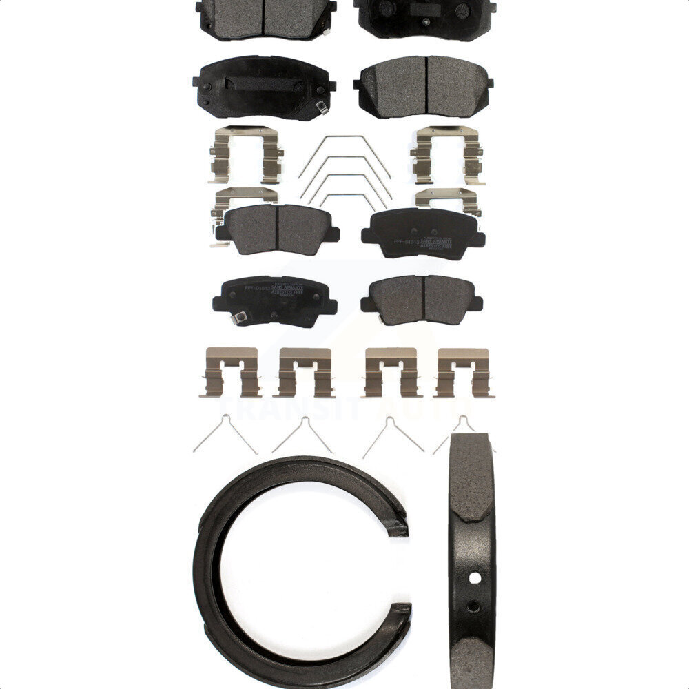 Transit Auto - KFN-100934 - Front and Rear Disc Brake Pad Kits