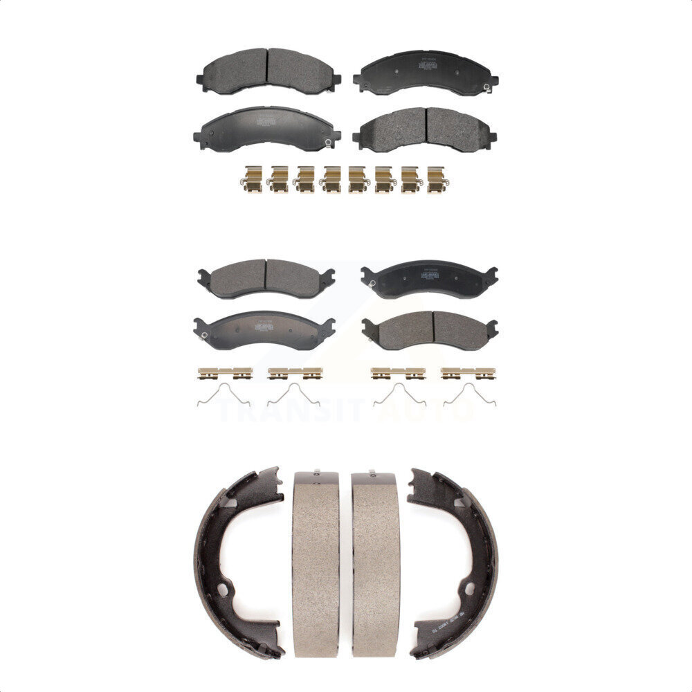 Transit Auto - KFN-100935 - Front and Rear Disc Brake Pad Kits