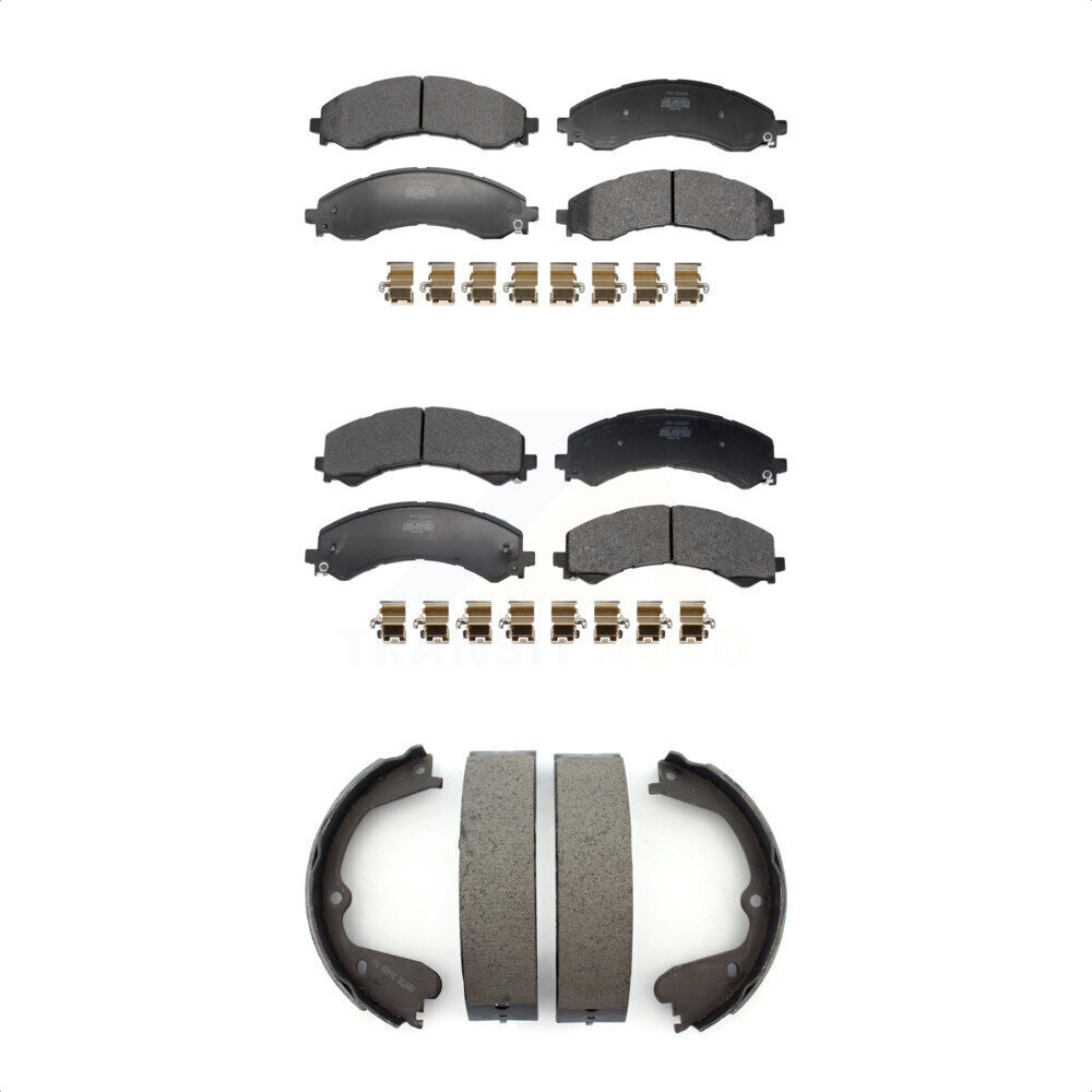 Transit Auto - KFN-100937 - Front and Rear Disc Brake Pad Kits