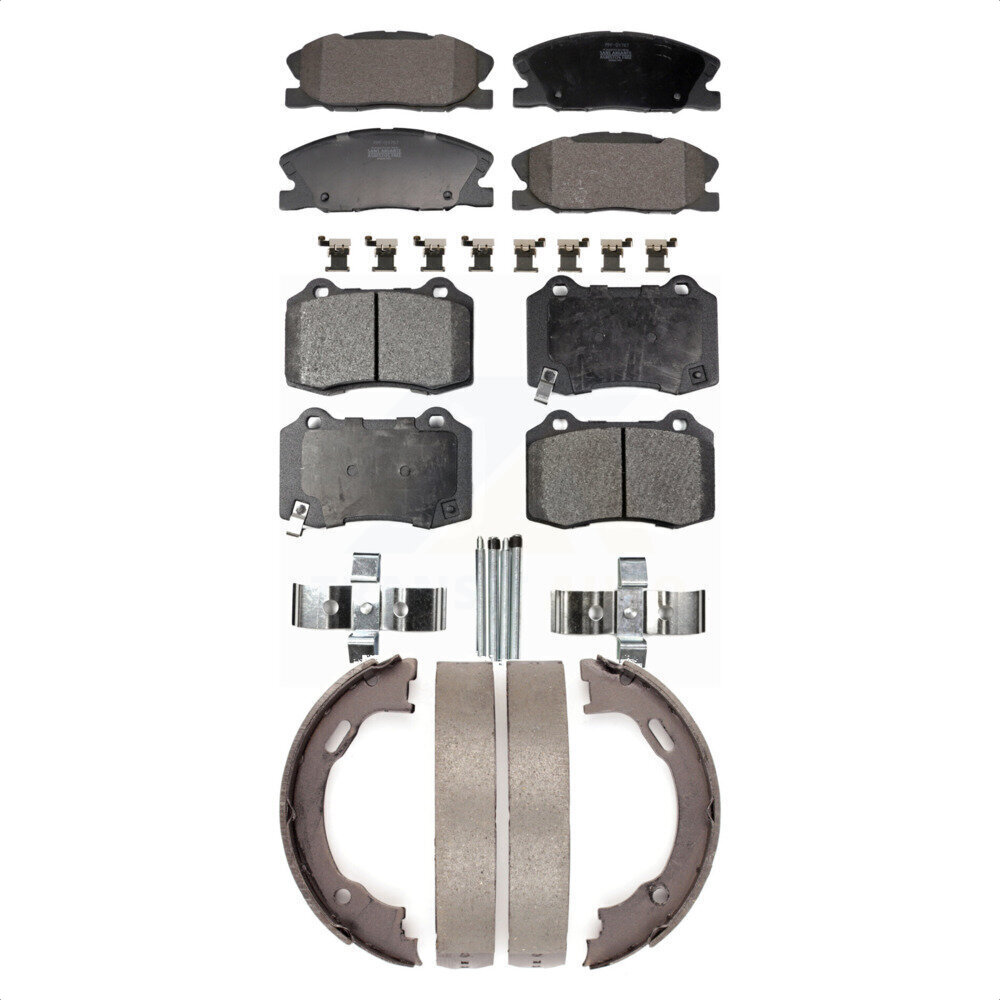 Transit Auto - KFN-100938 - Front and Rear Disc Brake Pad Kits
