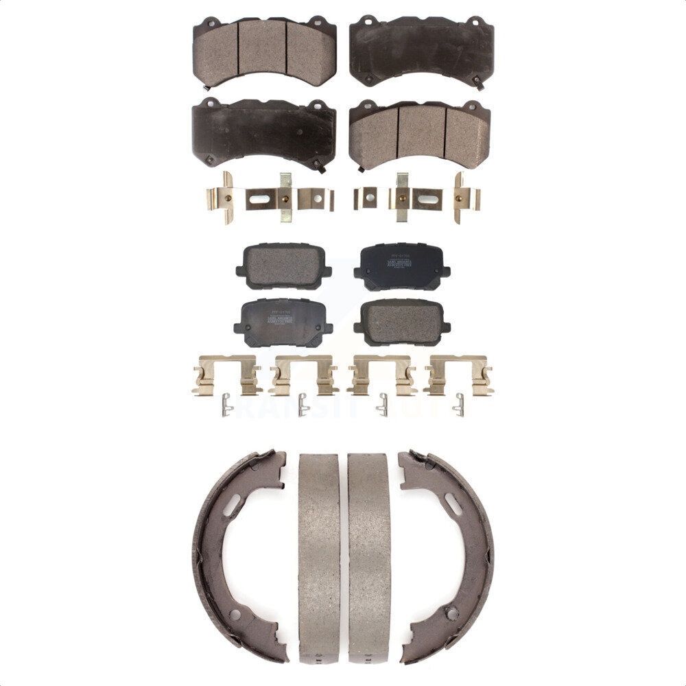 Transit Auto - KFN-100940 - Front and Rear Disc Brake Pad Kits