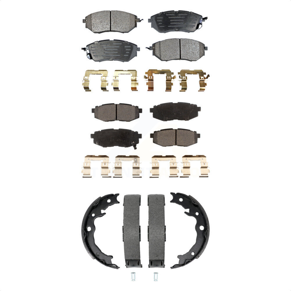 Transit Auto - KFN-100942 - Front and Rear Disc Brake Pad Kits