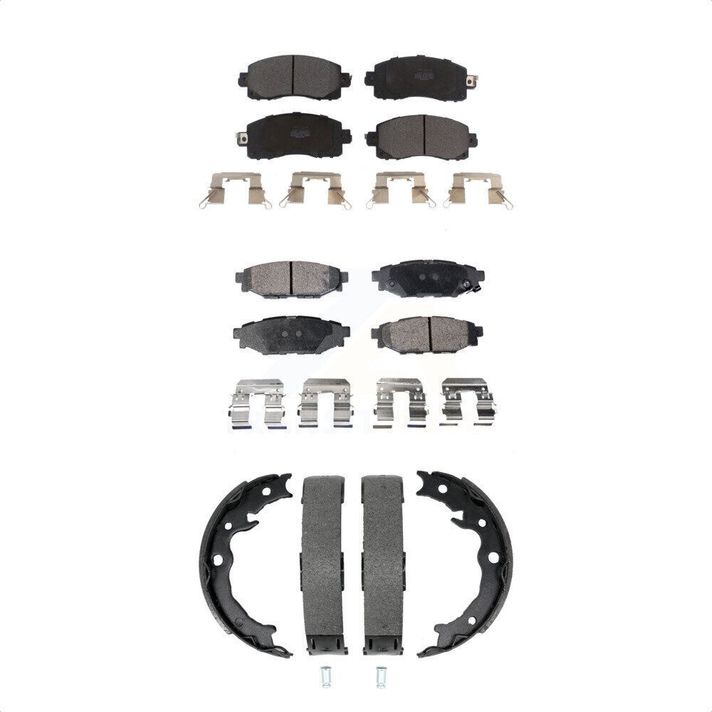 Transit Auto - KFN-100943 - Front and Rear Disc Brake Pad Kits