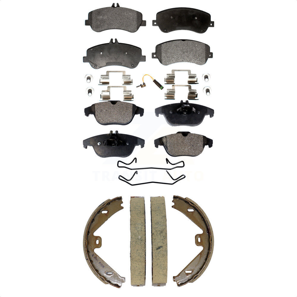 Transit Auto - KFN-100945 - Front and Rear Disc Brake Pad Kits