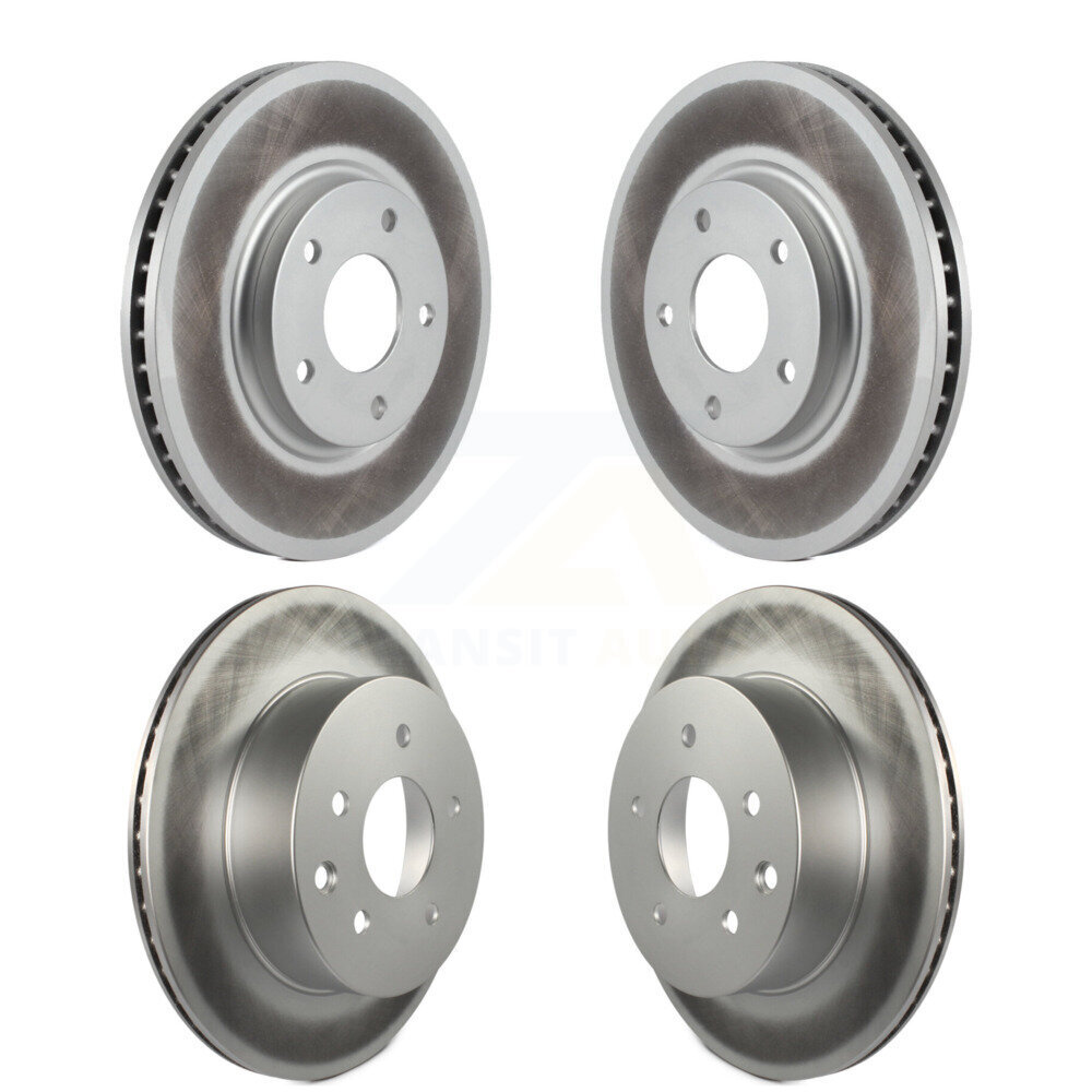 Genius - KG-100934 - Front and Rear Disc Brake Rotor Kits