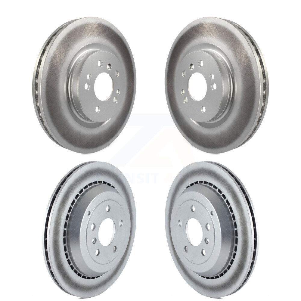 Genius - KG-101009 - Front and Rear Disc Brake Rotor Kits
