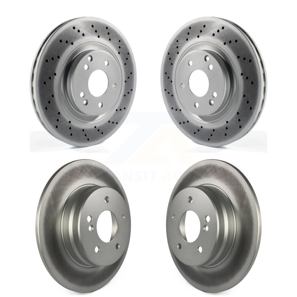 Genius - KG-101045 - Front and Rear Disc Brake Rotor Kits