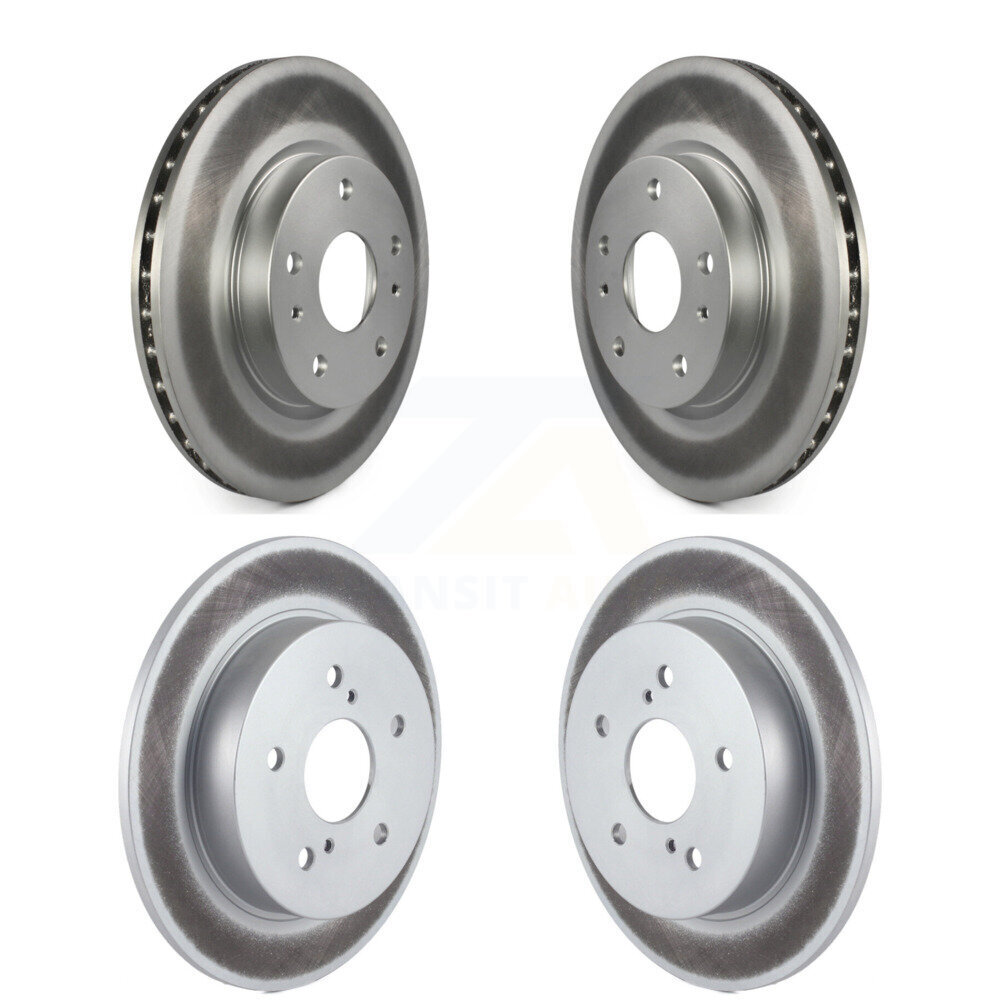 Genius - KG-101074 - Front and Rear Disc Brake Rotor Kits