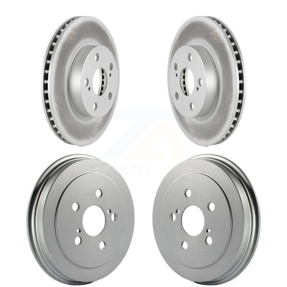 Genius - KG-101431 - Front and Rear Disc Brake Rotor and Hub Assembly Kits