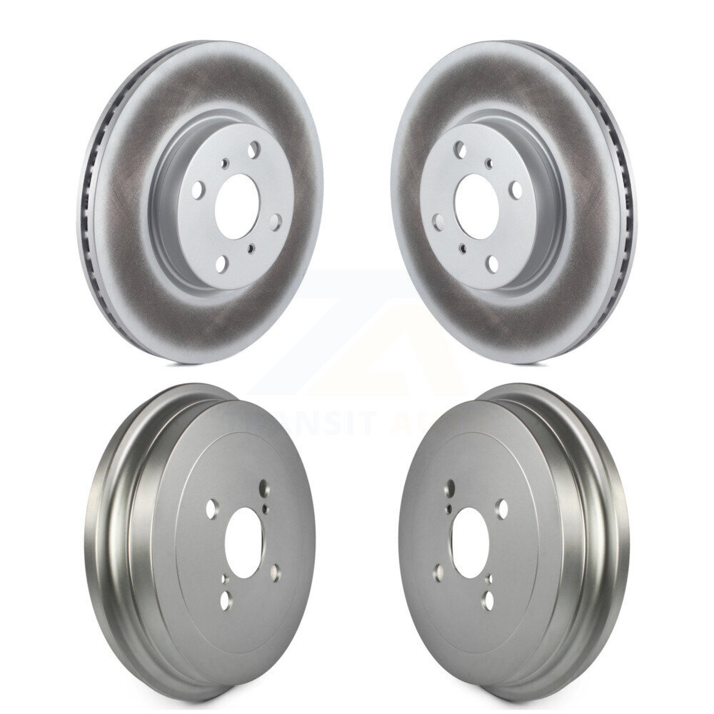 Genius Front Rear Disc Brake Rotors Drums Kit KG-101438