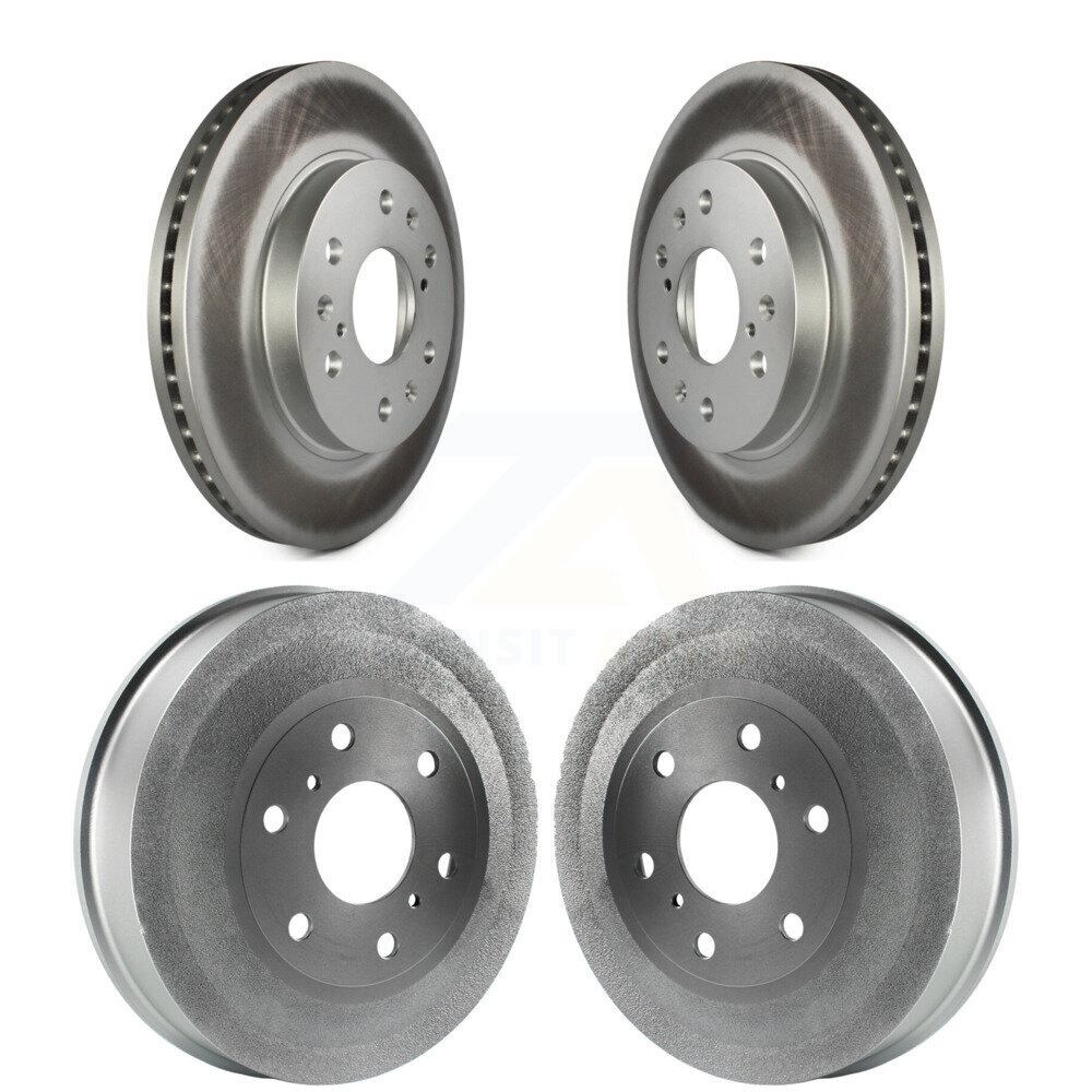 Genius - KG-101451 - Front and Rear Disc Brake Rotor and Hub Assembly Kits