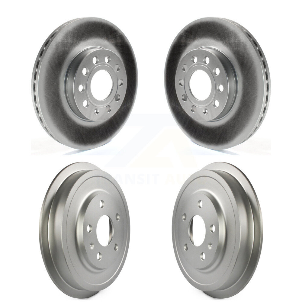 Genius - KG-101459 - Front and Rear Disc Brake Rotor and Hub Assembly Kits