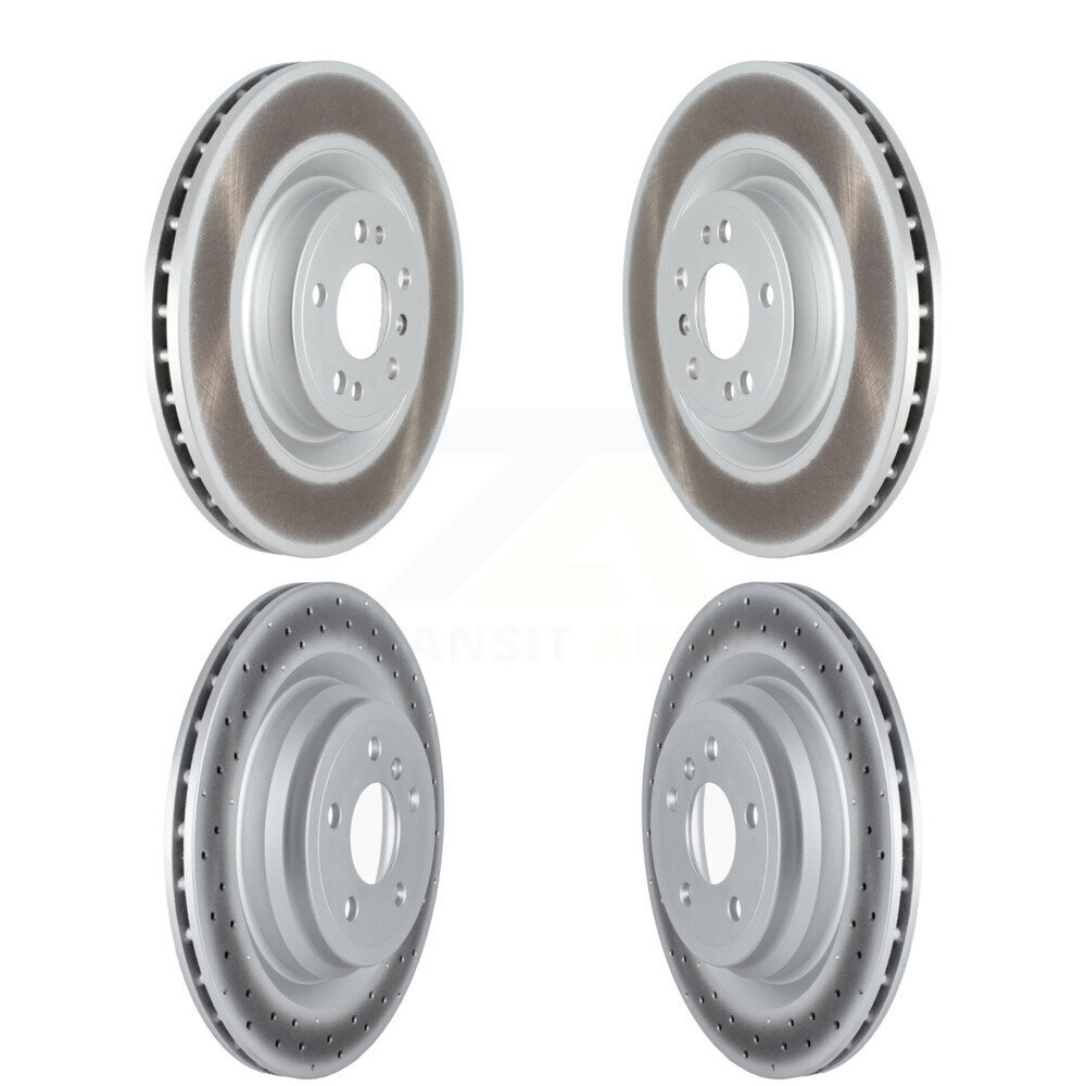 Genius KG-101526 Disc Brake Rotor for 2016-2019 Mercedes-Benz GLE400 - Front and Rear