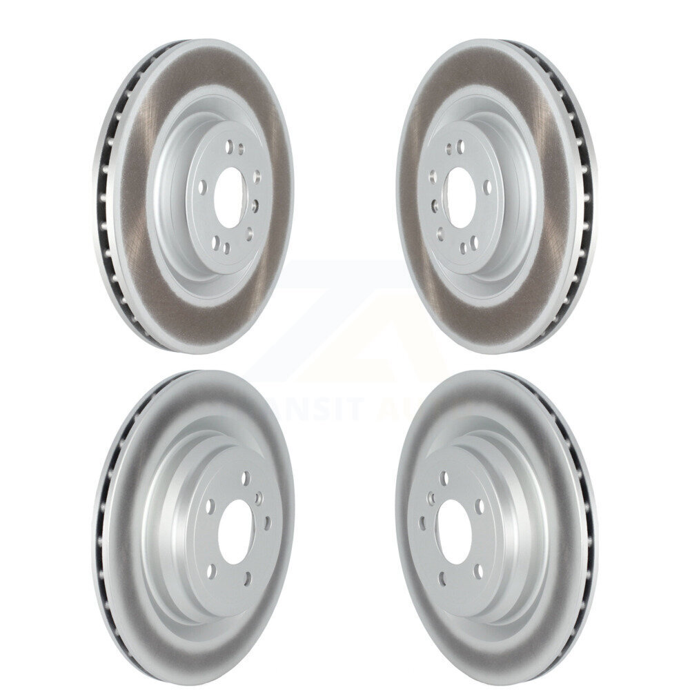 Genius KG-101527 Disc Brake Rotor for 2016-2019 Mercedes-Benz GLE400 - Front and Rear