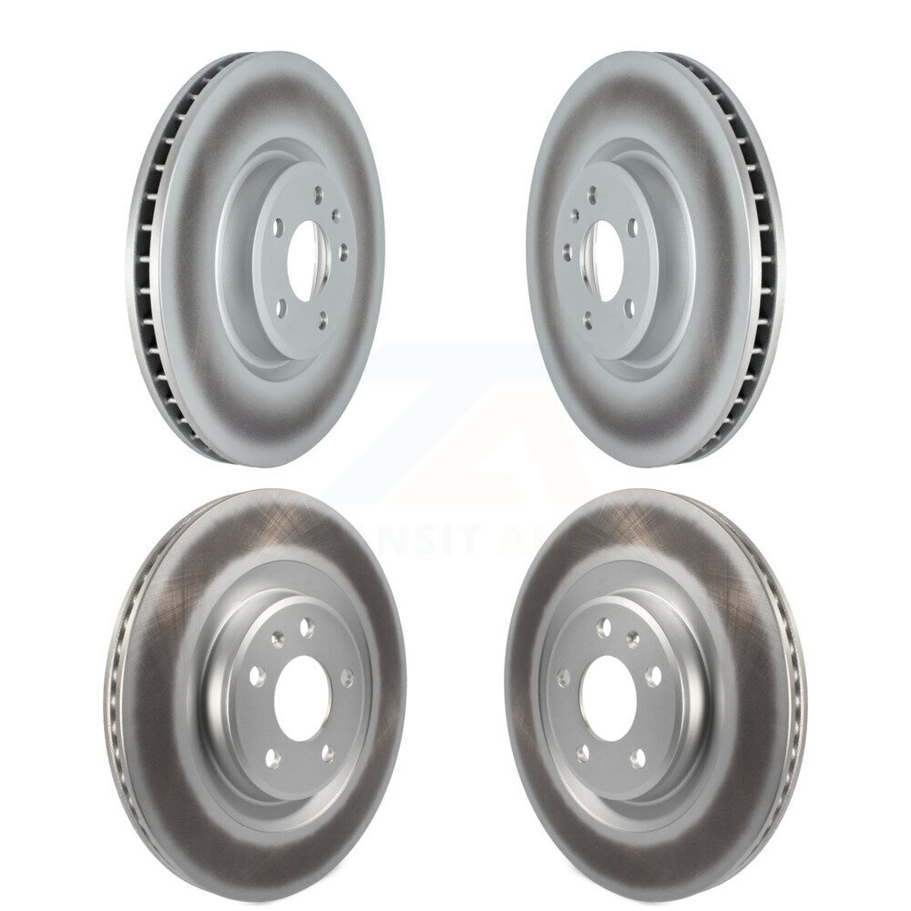 Genius - KG-101593 - Front and Rear Disc Brake Rotor Kits