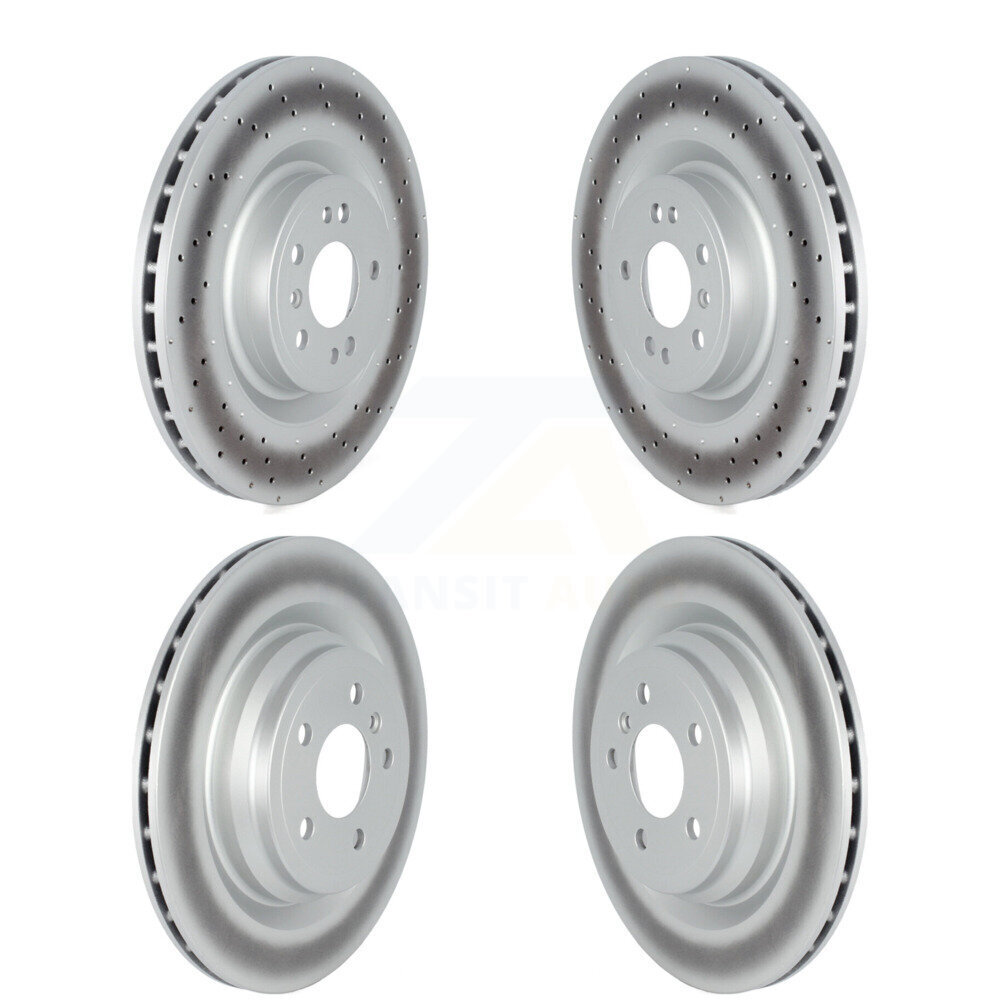 Genius KG-101690 Disc Brake Rotor for 2016-2018 Mercedes-Benz GLE400 - Front and Rear
