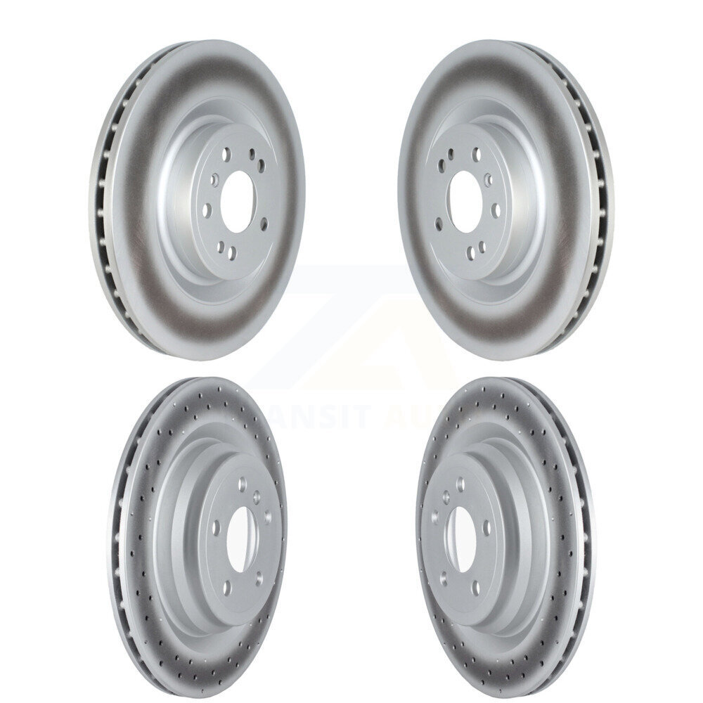 Genius KG-101691 Disc Brake Rotor for 2016-2018 Mercedes-Benz GLE400 - Front and Rear