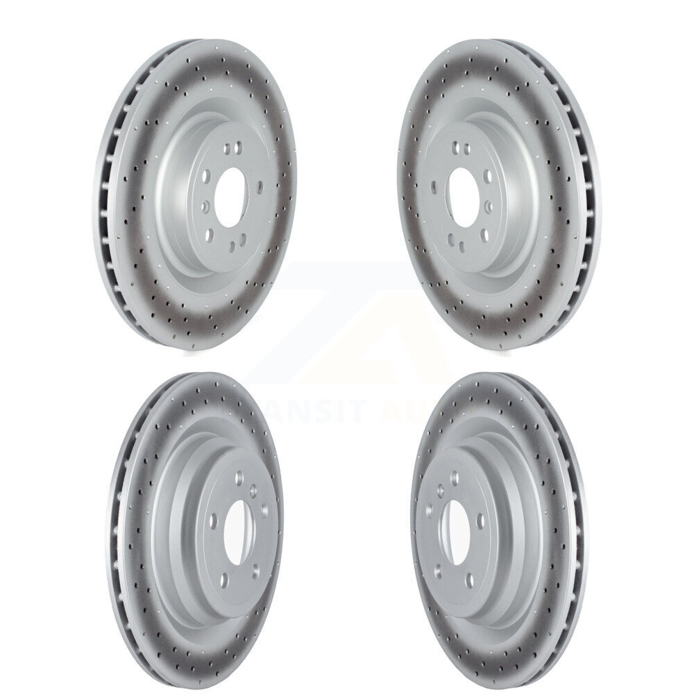 Genius KG-101692 Disc Brake Rotor for 2016-2018 Mercedes-Benz GLE400 - Front and Rear