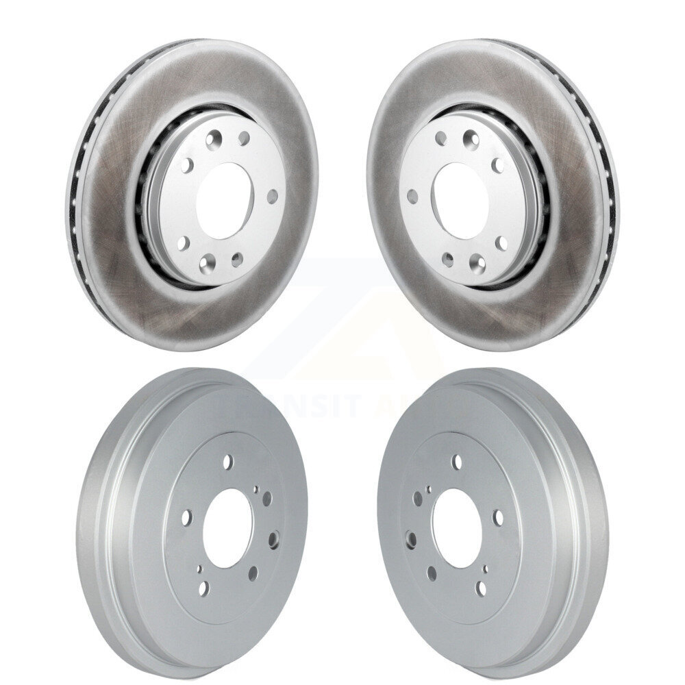 Genius - KG-101867 - Front and Rear Disc Brake Rotor and Hub Assembly Kits