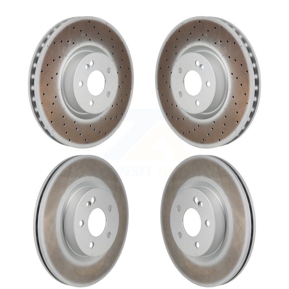 Genius - KG-101893 - Front and Rear Disc Brake Rotor Kits