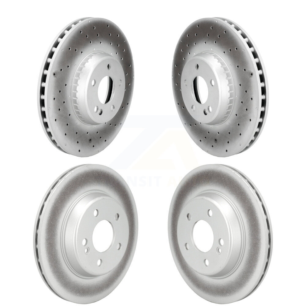Genius - KG-102072 - Front and Rear Disc Brake Rotor Kits