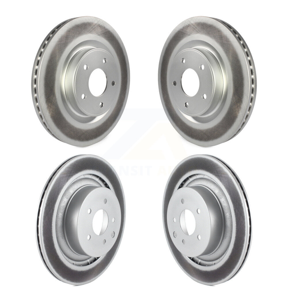 Genius - KG-102090 - Front and Rear Disc Brake Rotor Kits