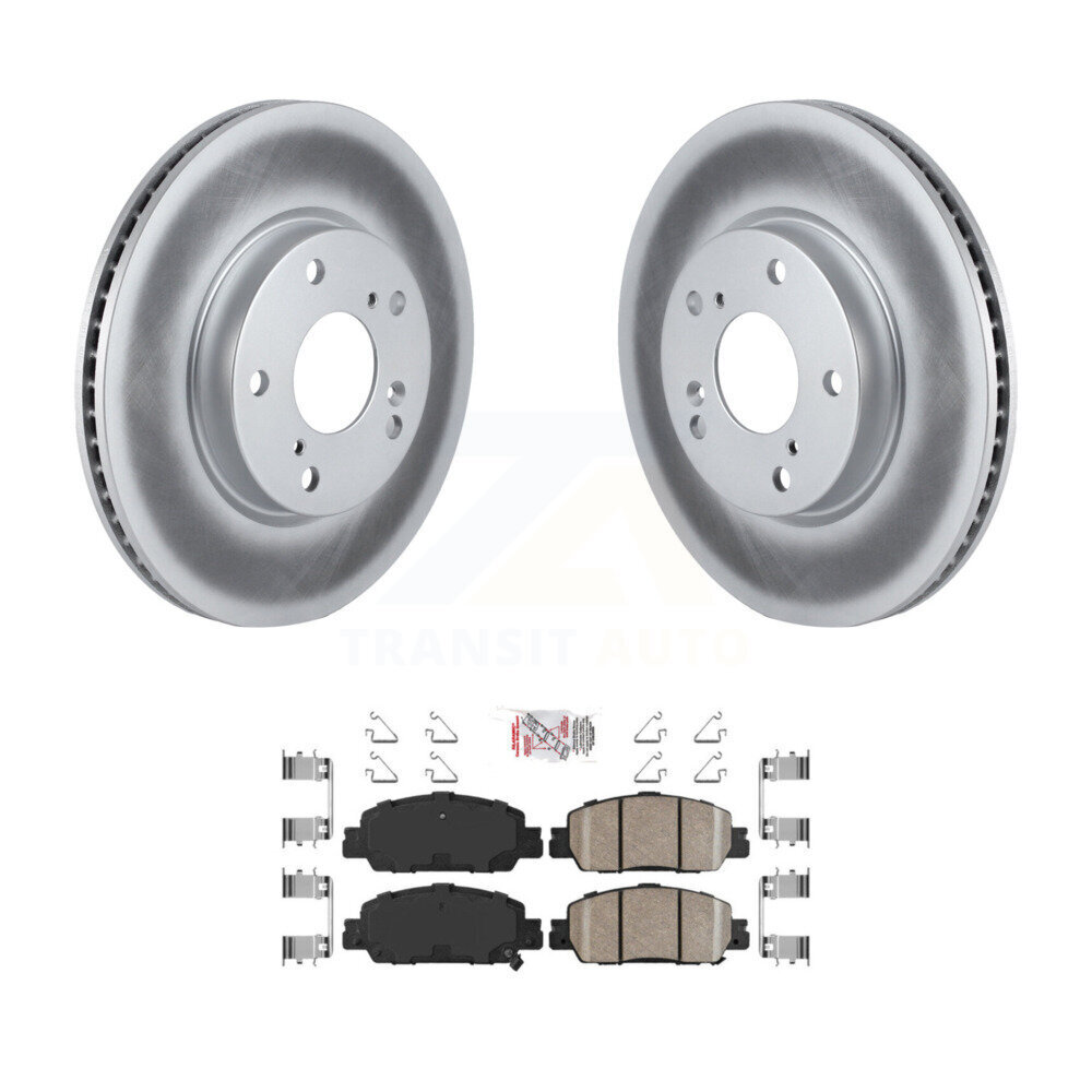 Transit Auto KGA-100118 Disc Brake Kit for 2017 Honda Accord - Front