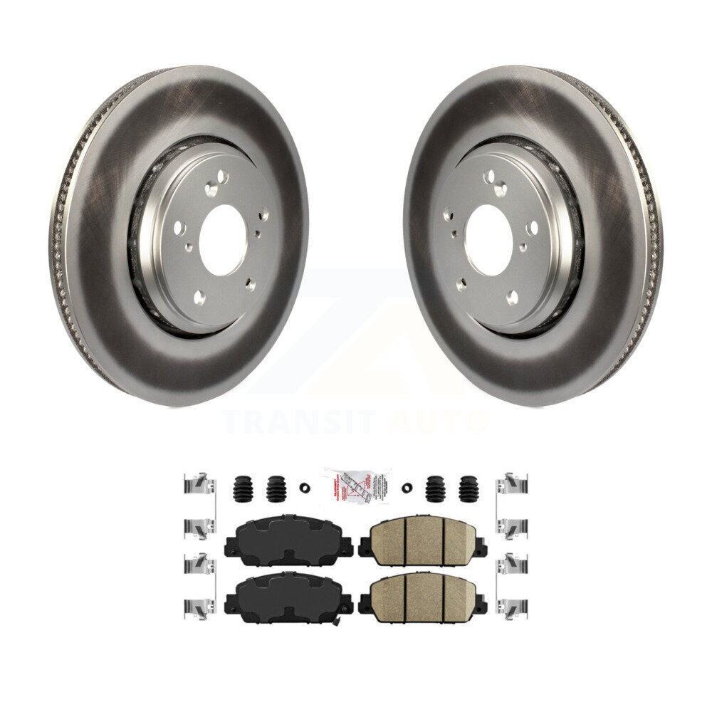 Transit Auto KGA-100122 Disc Brake Kit for 2017 Honda Accord - Front