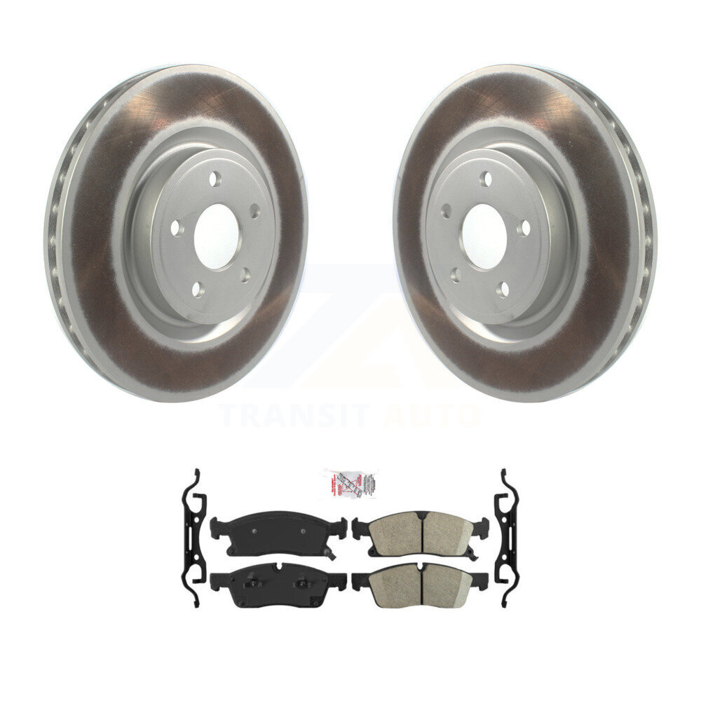 Transit Auto KGA-100156 Disc Brake Kit for 2017 Dodge Durango - Front