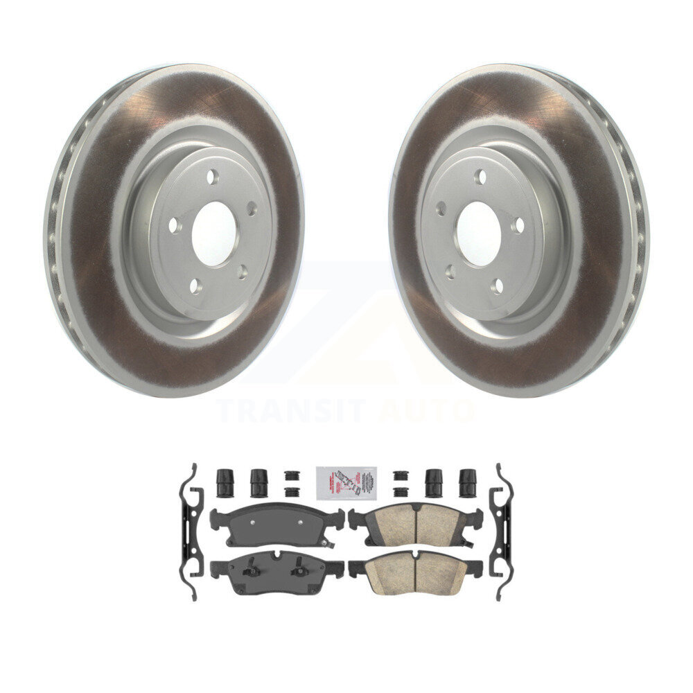Transit Auto KGA-100157 Disc Brake Kit for 2017 Dodge Durango - Front