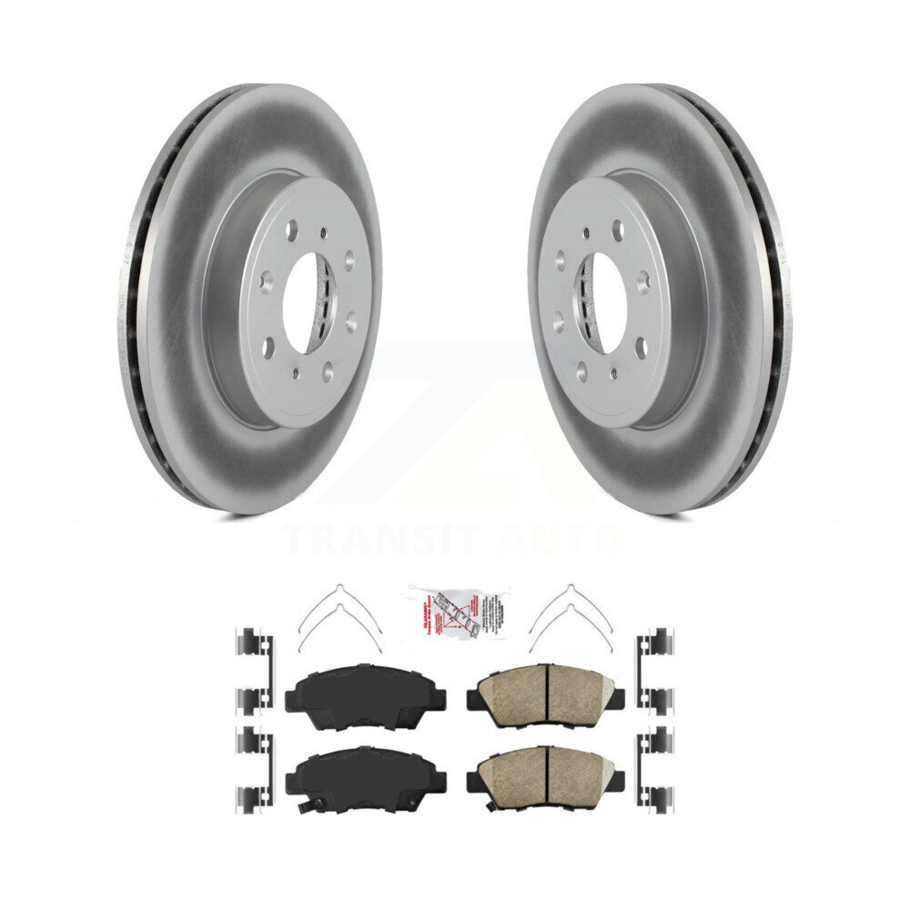 Transit Auto KGA-100166 Disc Brake Kit for 2015-2020 Honda Fit - Front
