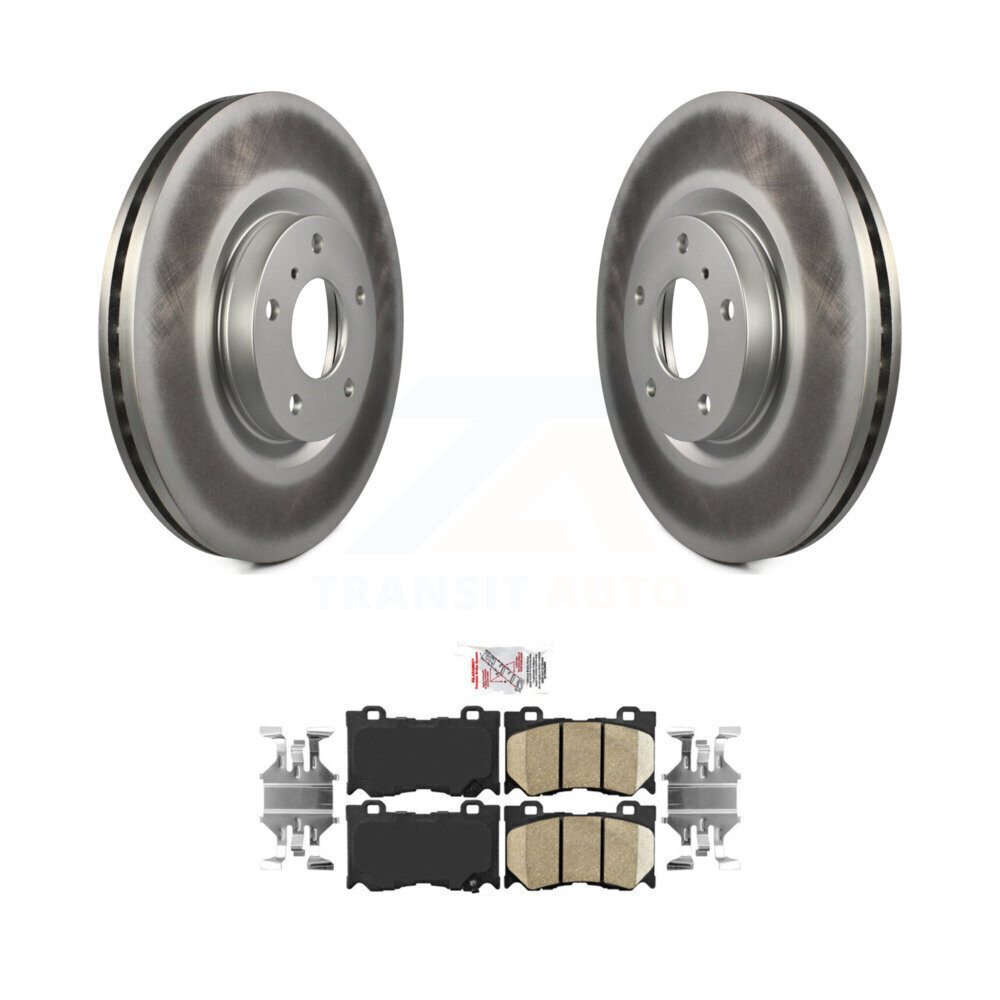 Transit Auto KGA-100308 Disc Brake Kit for 2009-2013 INFINITI G37 - Front