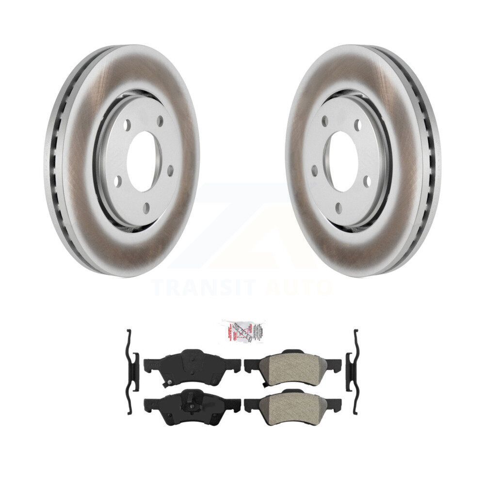 Transit Auto KGA-100380 Disc Brake Kit for 2002-2004 Dodge Caravan, Chrysler Voyager - Front