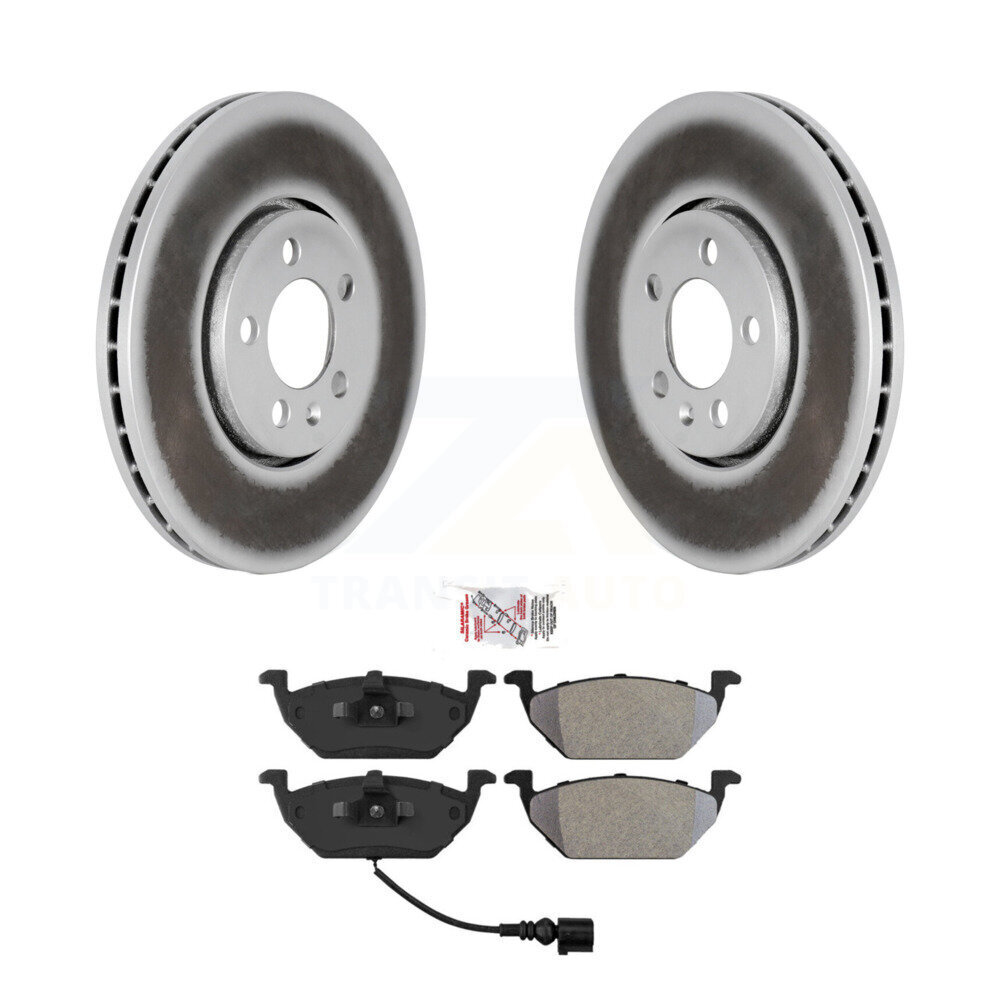 Transit Auto KGA-100390 Disc Brake Kit for 2000-2001 Volkswagen Golf - Front
