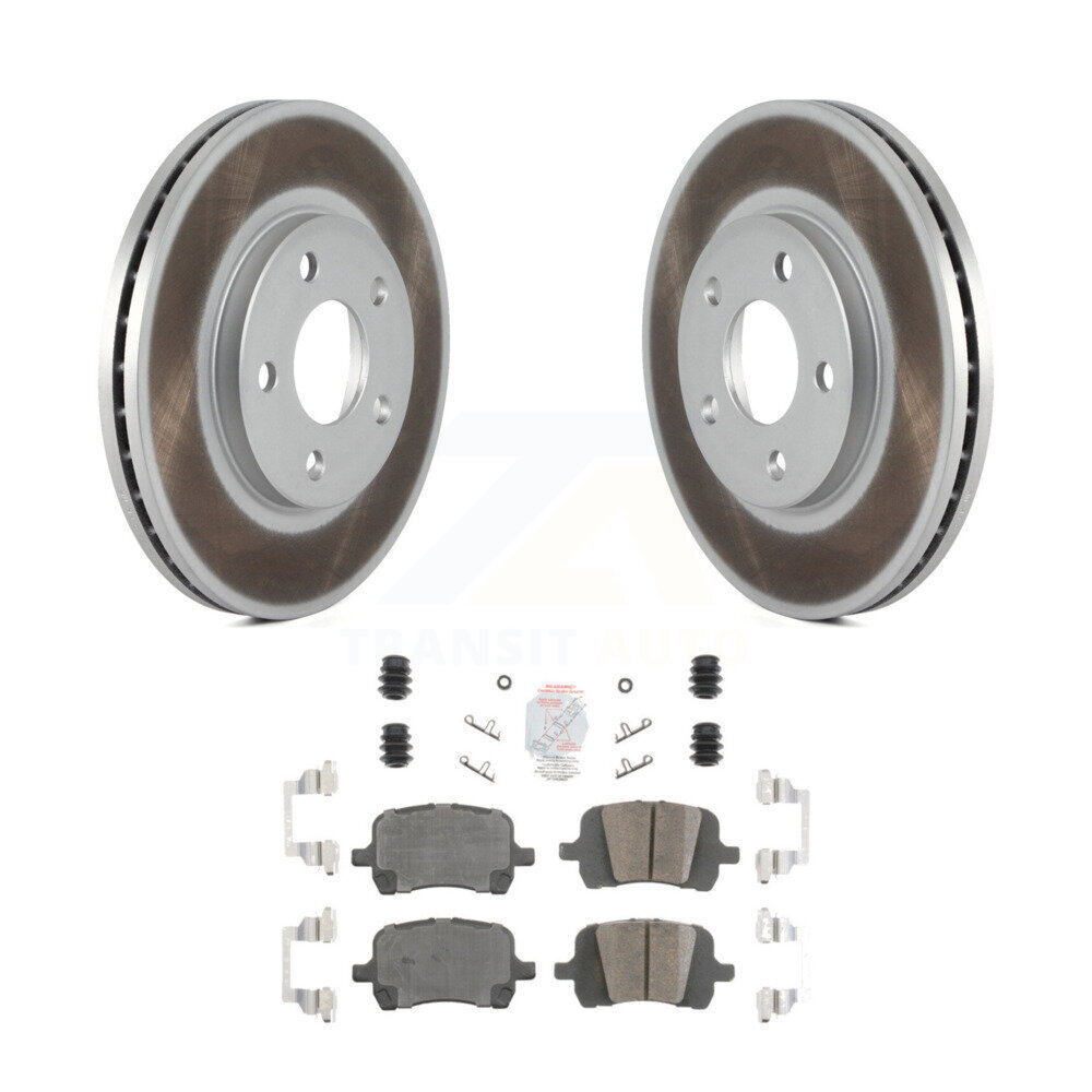 Transit Auto KGA-100399 Disc Brake Kit for 2004-2008 Chevrolet Malibu, Pontiac G6 - Front