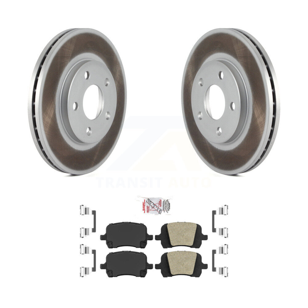 Transit Auto KGA-100400 Disc Brake Kit for 2004-2008 Chevrolet Malibu, Pontiac G6 - Front