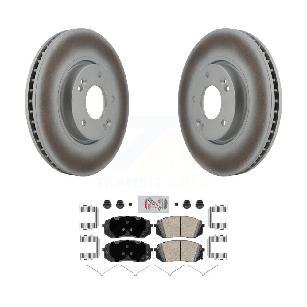 Transit Auto KGA-100479 Disc Brake Kit for 2016 Hyundai Sonata - Front