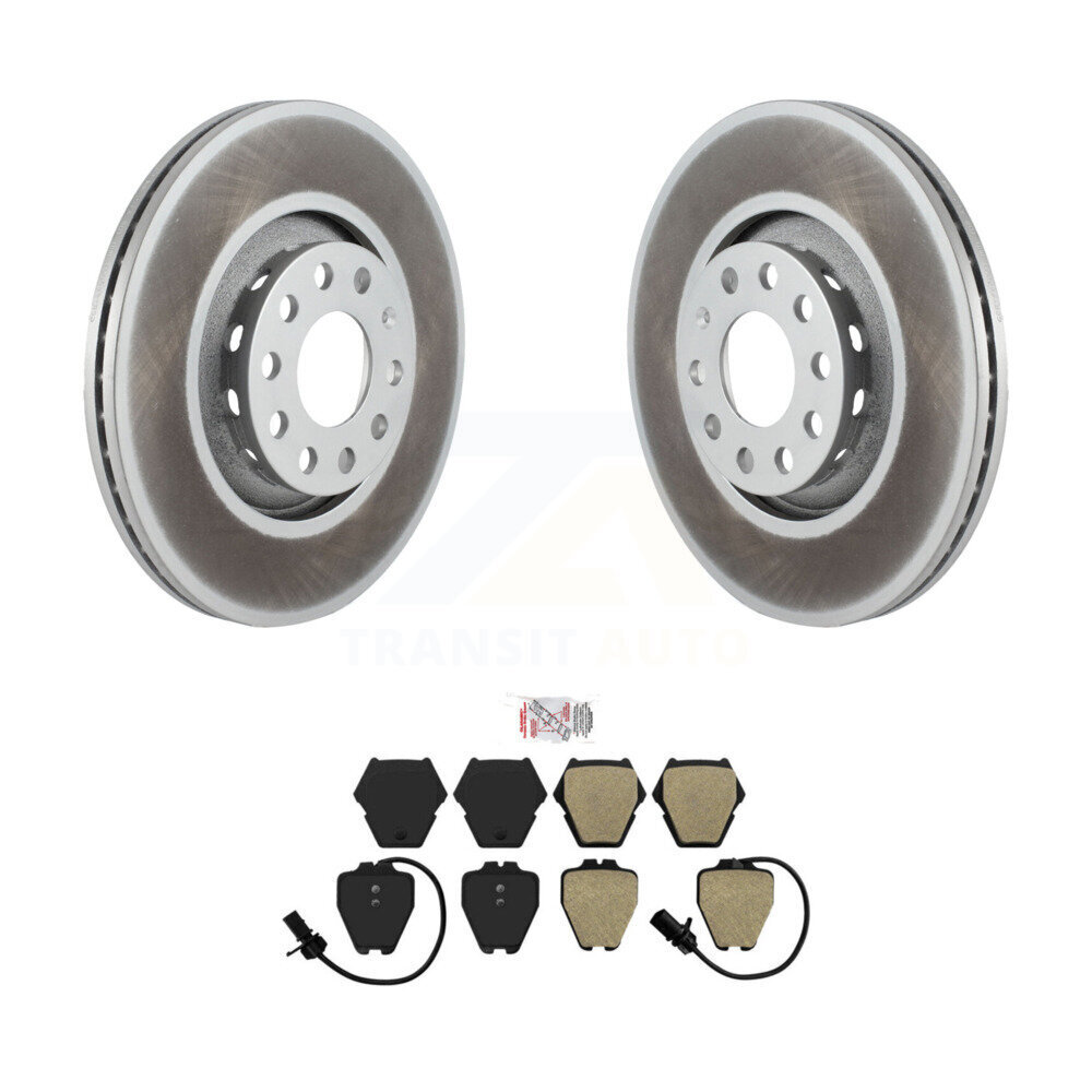 Transit Auto KGA-100502 Disc Brake Kit for 2000 Audi A8 Quattro - Front