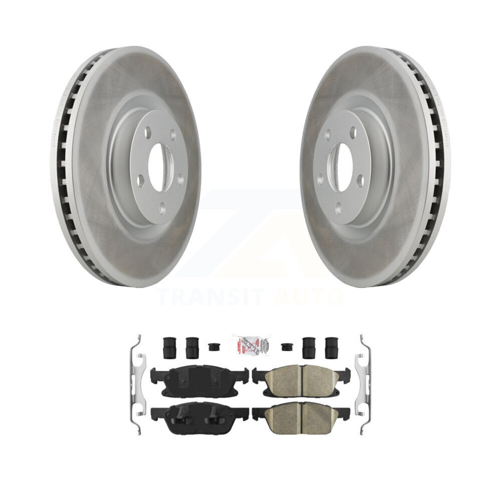 Transit Auto KGA-100535 Disc Brake Kit for 2015-2024 Ford Edge - Front