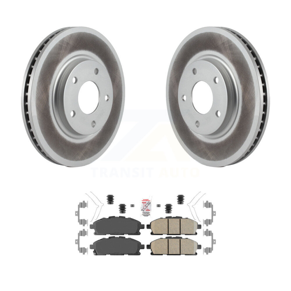 Transit Auto KGA-100864 Disc Brake Kit for 2011-2017 Nissan Quest - Front