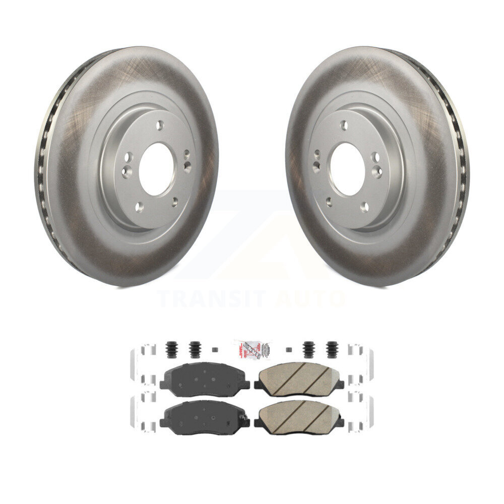 Transit Auto KGA-100975 Disc Brake Kit for 2013-2016 Hyundai Santa Fe, Hyundai Santa Fe XL - Front