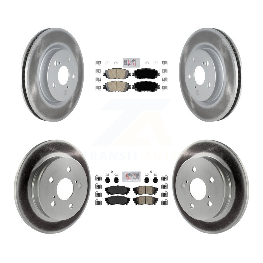 Transit Auto - KGA-101221 - Front and Rear Disc Brake Kits